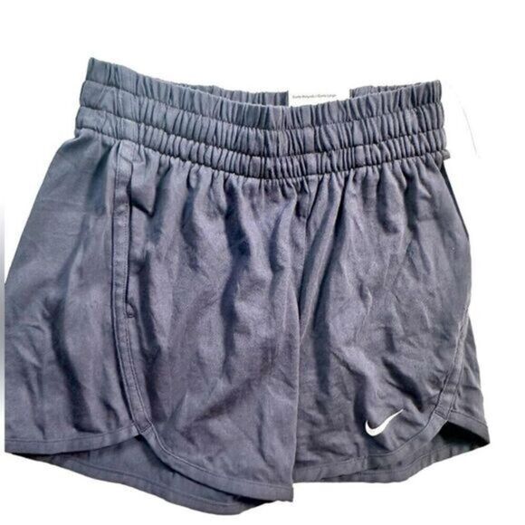 NWT NIKE Kids Girls  Black Loose Fit Shorts Running Athletic- Size Small - Picture 1 of 6